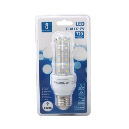 LED glödlampa E27/9W/230V 6500K - Aigostar