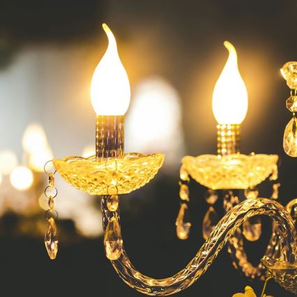 LED glödlampa FILAMENT AMBER E14/4W/230V 2200K