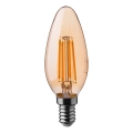 LED glödlampa FILAMENT AMBER E14/4W/230V 2200K