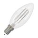 LED glödlampa WHITE FILAMENT C35 E14/4,5W/230V 3000K