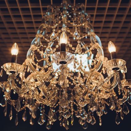 LED glödlampa FILAMENT E14/2W/230V 1800K Art Edition