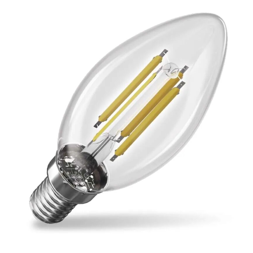 LED glödlampa FILAMENT E14/3,8W/230V 4000K Energiklass A