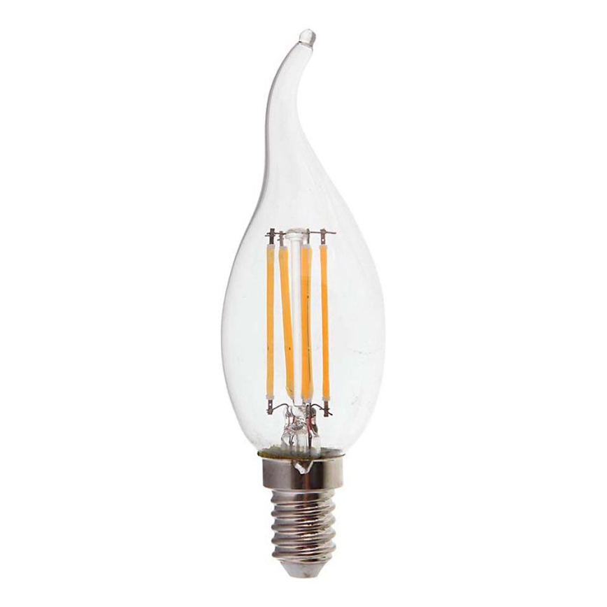 LED glödlampa FILAMENT E14/4W/230V 6500K