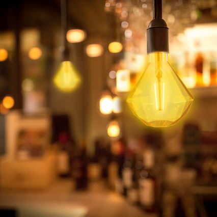 LED glödlampa FILAMENT E27/4W/230V 1800K diamant - Aigostar