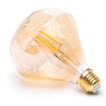 LED glödlampa FILAMENT E27/4W/230V 1800K diamant - Aigostar