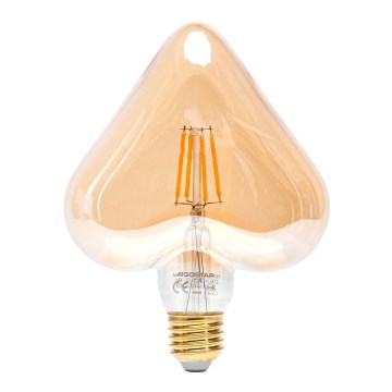 LED glödlampa FILAMENT E27/4W/230V 1800K hjärta - Aigostar