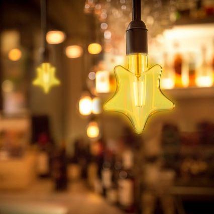 LED glödlampa FILAMENT E27/4W/230V 1800K stjärna - Aigostar
