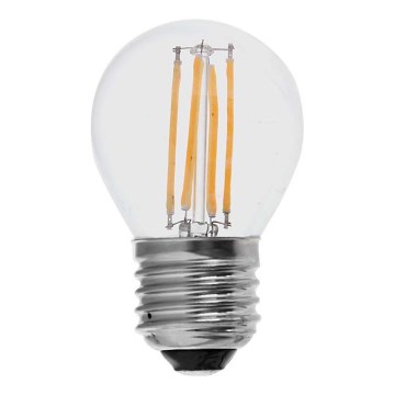 LED glödlampa FILAMENT G45 E27/6W/230V 3000K
