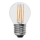 LED glödlampa FILAMENT G45 E27/6W/230V 4000K