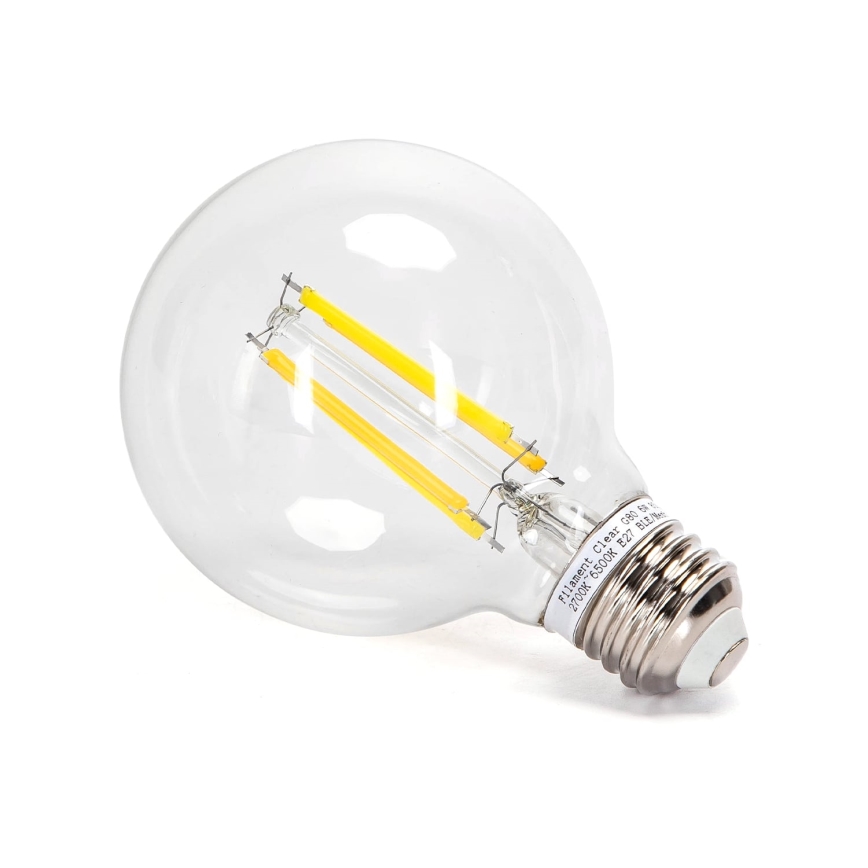 LED Ljusreglerad glödlampa FILAMENT MESH Smart G80 E27/6W/230V 2700-6500K - Aigostar