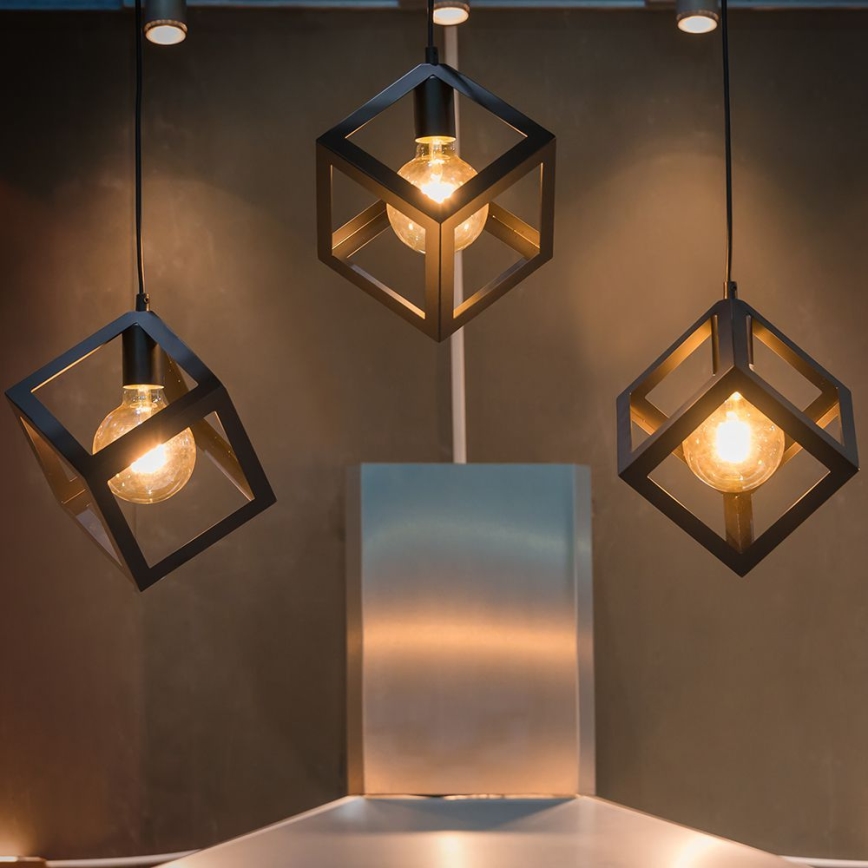 LED glödlampa FILAMENT G95 E27/6W/230V 3000K