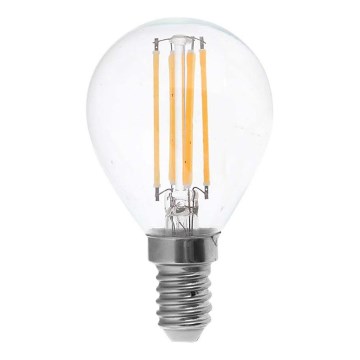 LED glödlampa FILAMENT P45 E14/6W/230V 4000K
