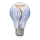 LED glödlampa FILAMENT SHAPE A60 E27/4W/230V 1800K blå