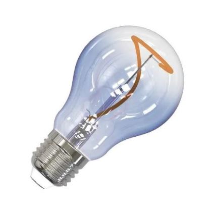 LED glödlampa FILAMENT SHAPE A60 E27/4W/230V 1800K blå