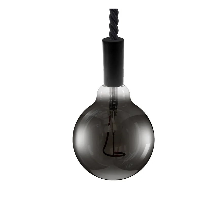 LED glödlampa FILAMENT SHAPE G95 E27/4W/230V 1800K rökig