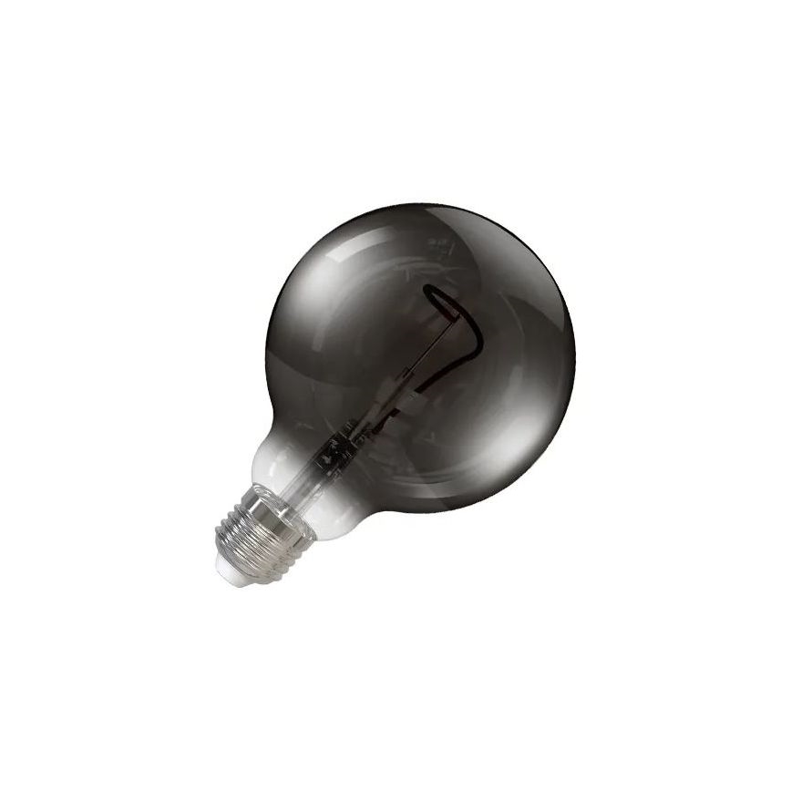 LED glödlampa FILAMENT SHAPE G95 E27/4W/230V 1800K rökig