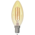 LED glödlampa FILAMENT SLIM VINTAGE C35 E14/4,5W/230V 1800K