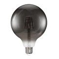 LED glödlampa FILAMENT SMOKE G125 E27/4W/230V 2000K