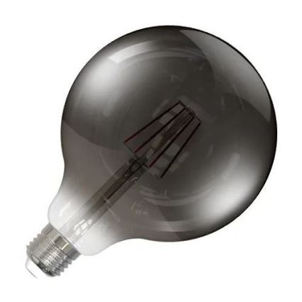 LED glödlampa FILAMENT SMOKE G125 E27/4W/230V 2000K