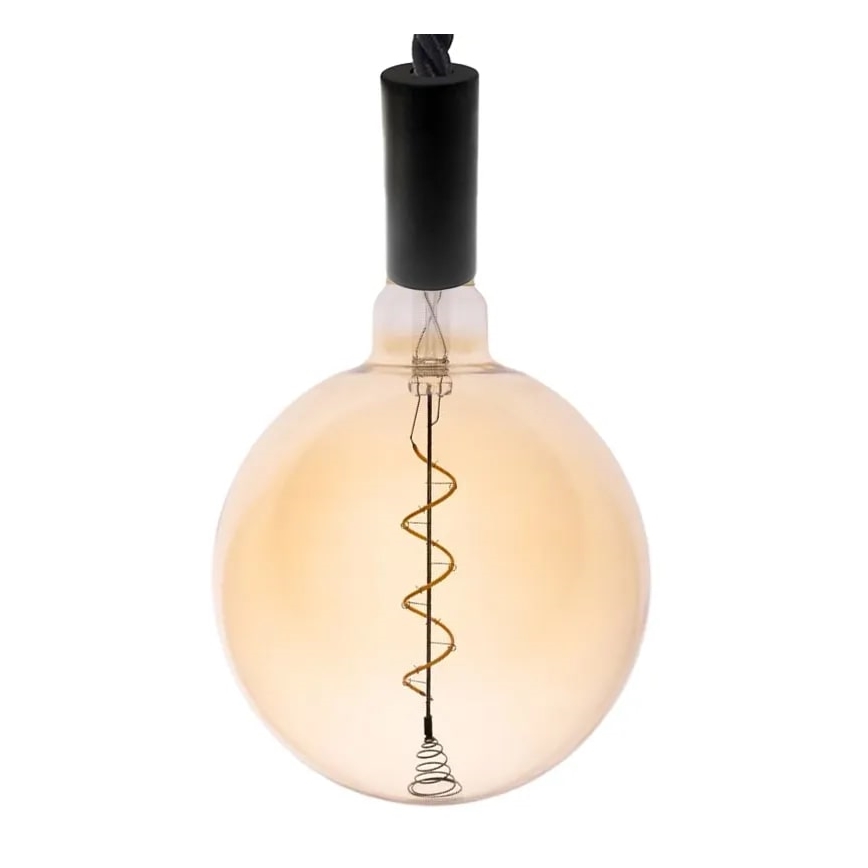 LED glödlampa FILAMENT SPIRAL VINTAGE G200 E27/4W/230V 2000K