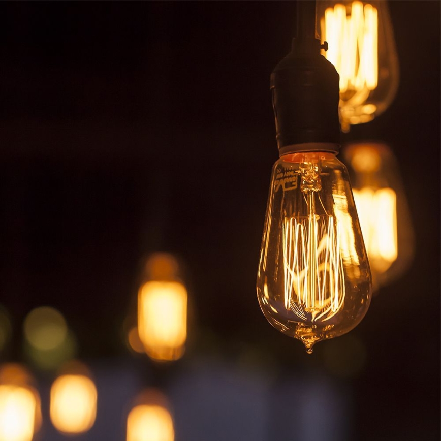 LED glödlampa FILAMENT ST64 E27/4W/230V 1800K Art Edition