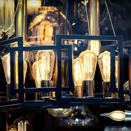 LED glödlampa FILAMENT ST64 E27/4W/230V 3000K Energiklass A