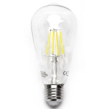 LED glödlampa FILAMENT ST64 E27/4W/230V 6500K - Aigostar