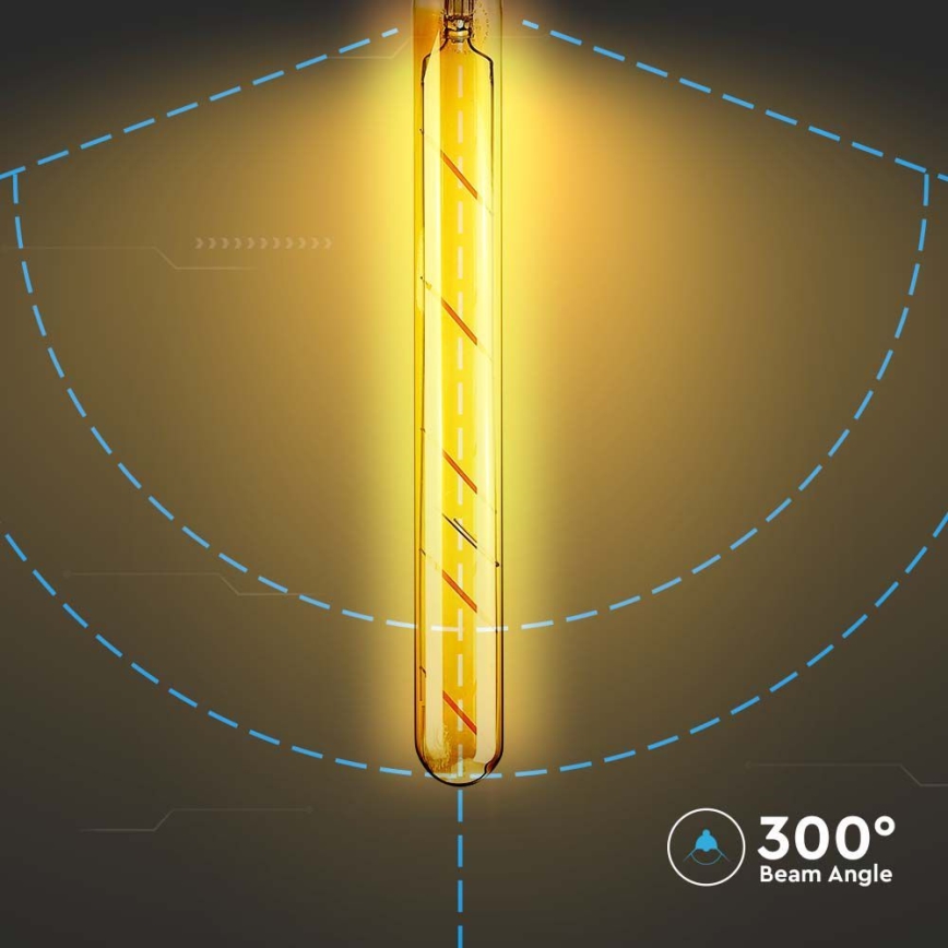 LED glödlampa FILAMENT T30 E27/5W/230V 2200K