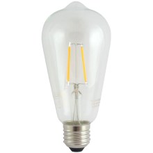 LED glödlampa FILAMENT VINTAGE ST64 E27/4W/230V 2700K