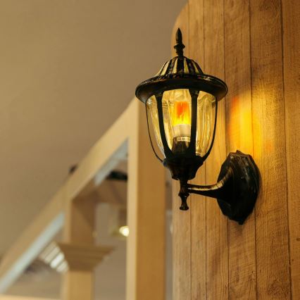 LED glödlampa FLAME T60 E27/3W/230V 1400K