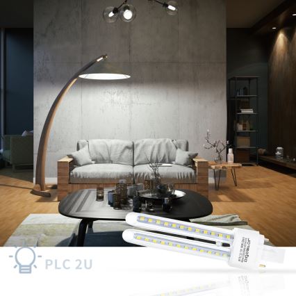 LED glödlampa G24D-3/11W/230V 6500K - Aigostar