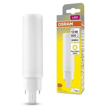 LED glödlampa G24q-1/6W/230V 3000K - Osram