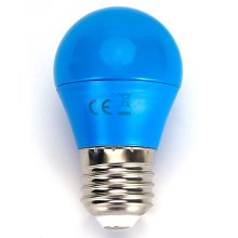 LED Glödlampa G45 E27/4W/230V blå- Aigostar