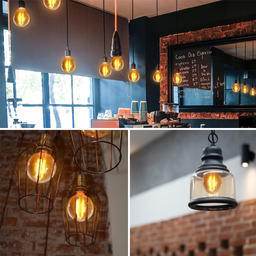 LED glödlampa G45 E27/6W/230V 2200K - Aigostar