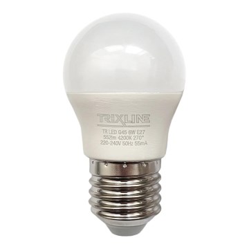 LED glödlampa G45 E27/6W/230V 4200K