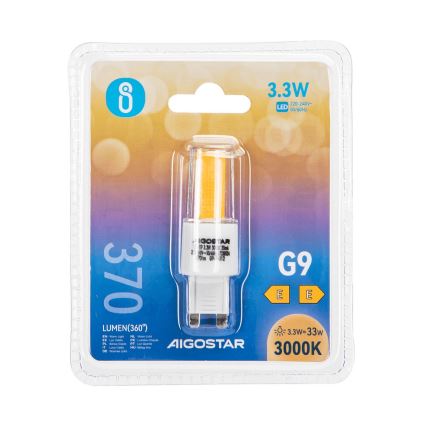 LED glödlampa G9/3,3W/230V 3000K - Aigostar