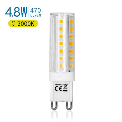 LED glödlampa G9/4,8W/230V 3000K - Aigostar