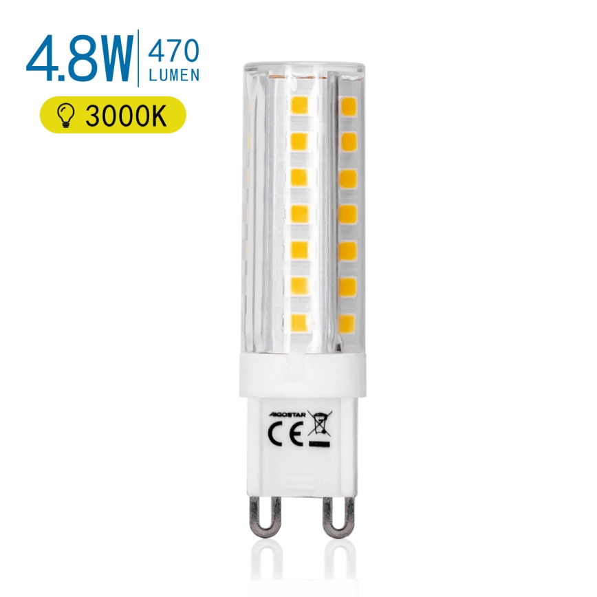 LED glödlampa G9/4,8W/230V 3000K - Aigostar
