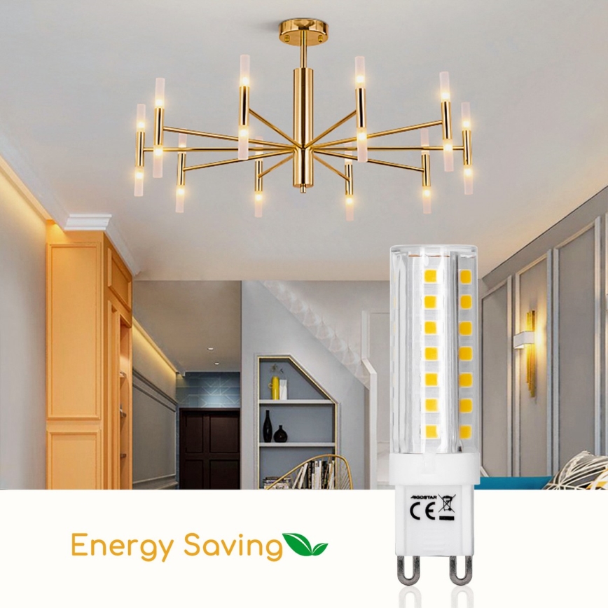 LED glödlampa G9/4,8W/230V 3000K - Aigostar