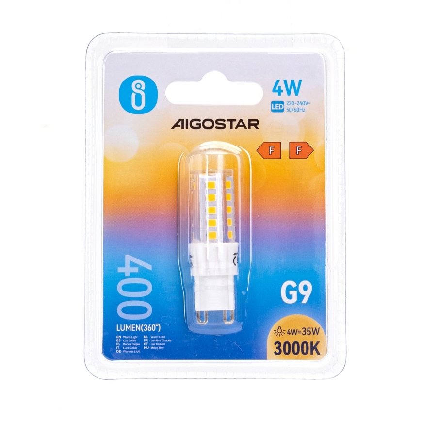 LED glödlampa G9/4W/230V 3000K - Aigostar