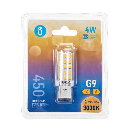 LED glödlampa G9/4W/230V 3000K - Aigostar