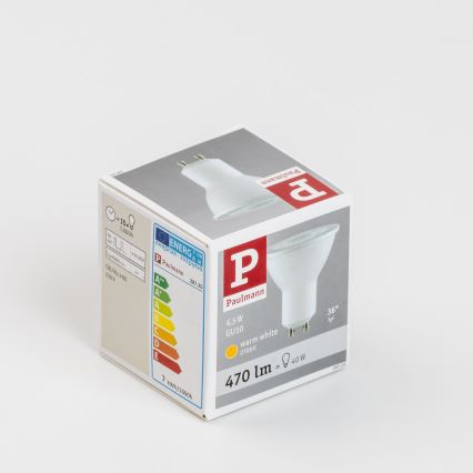 LED glödlampa GU10/6,5W/230V 2700K - Paulmann 28720