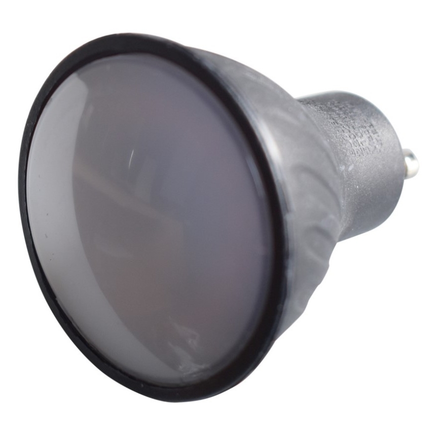 LED glödlampa GU10/6W/230V 3000K svart