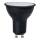 LED glödlampa GU10/6W/230V 3000K svart