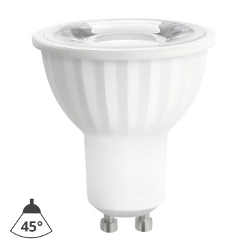 LED glödlampa GU10/6W/230V 4000K 45° vit