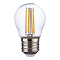 LED-glödlampa klar G45 E27/4,5W/230V 2200K