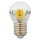 LED Glödlampa med sfärisk spegelkåpa DECOR MIRROR P45 E27/5W/230V 4200K silver