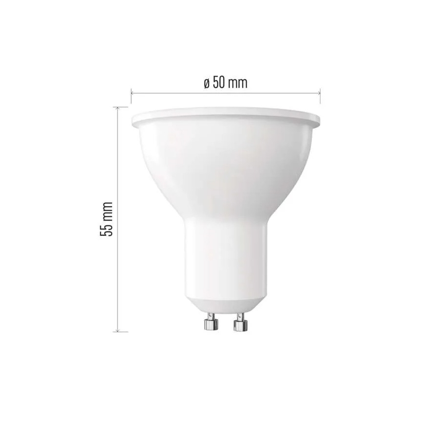 LED glödlampa MR16 GU10/3W/230V 4000K Energiklass A