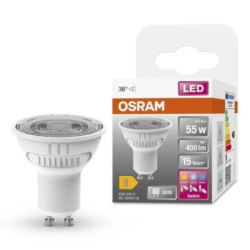 LED glödlampa PAR16 GU10/4,2W/230V 2700/4000/6500K 36° - Osram