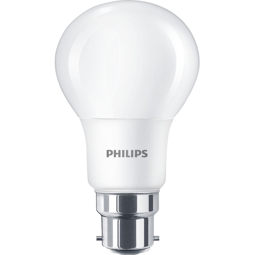 LED glödlampa Philips A60 B22/7,5W/230V 4000K